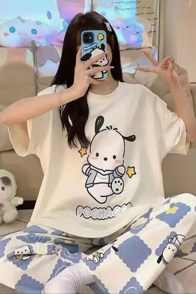 PRINTED NIGHT SUIT