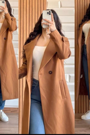 WOMEN'S DOUBLE FLEECE COAT
