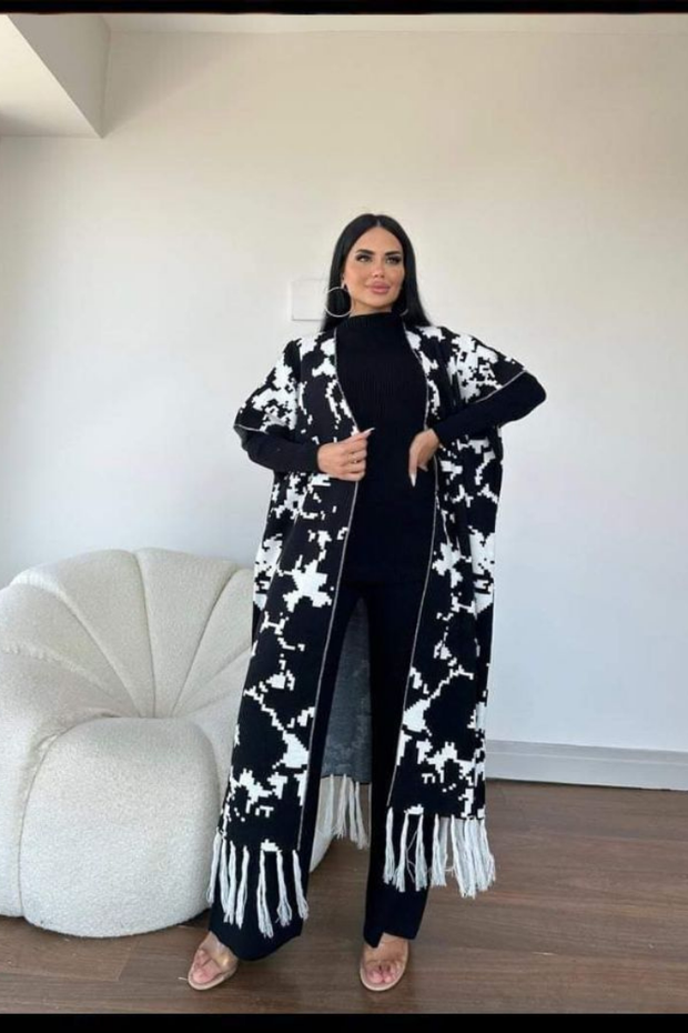 NEW 3 PC HIGH NECK DRESS