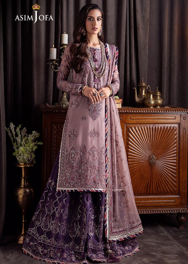 ASIM JOFA CHIFFON DRESS