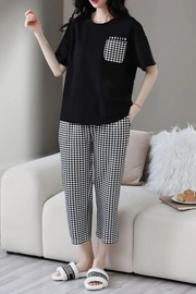 PRINTED NIGHT SUIT