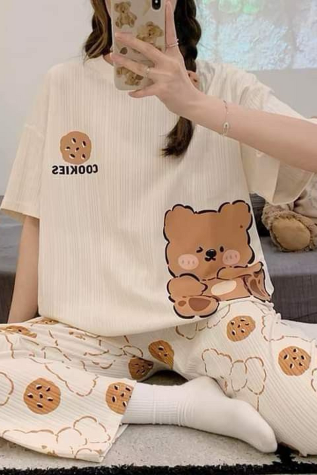 PRINTED NIGHT SUIT