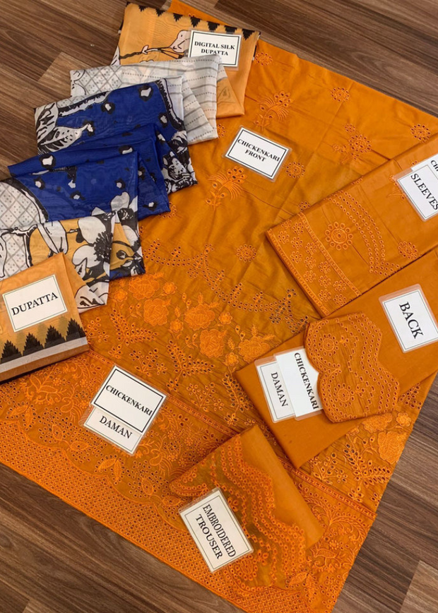 BAROQUE CHIKANKARI LAWN