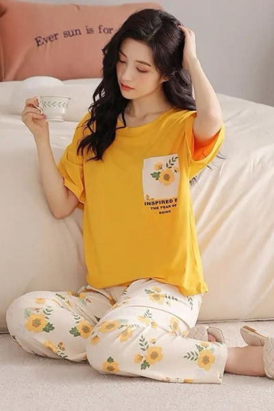 PRINTED NIGHT SUIT
