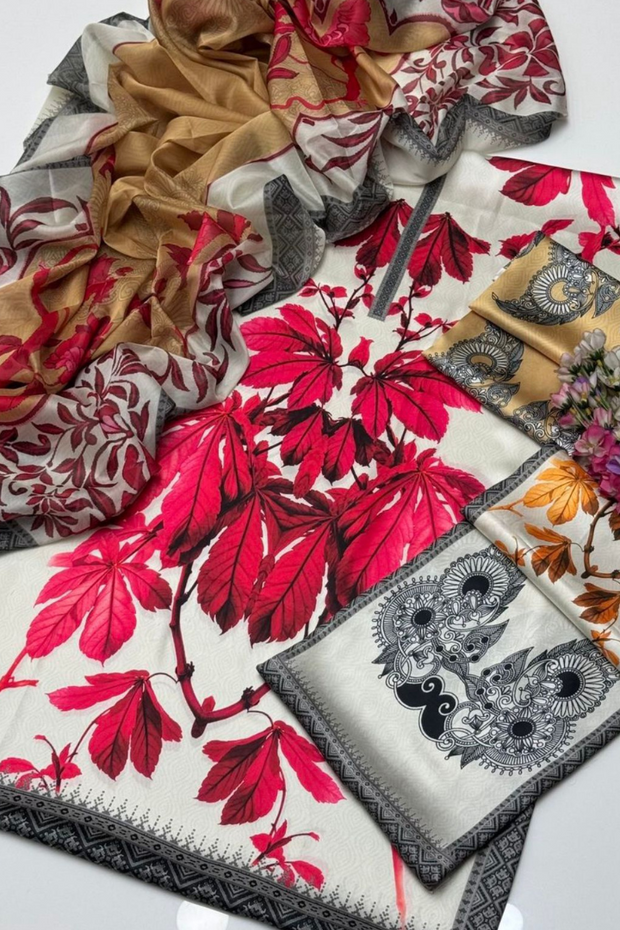 DIGITAL PRINTED SILK 3PC