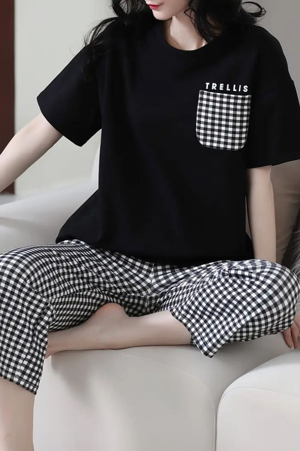 PRINTED NIGHT SUIT