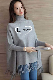 WINTER FLEECE PONCHO