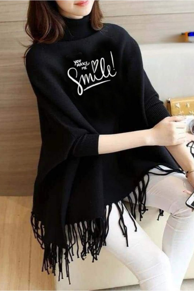 WINTER FLEECE PONCHO
