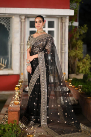 QALAMQAR SAREE WEDDING COLLECTION