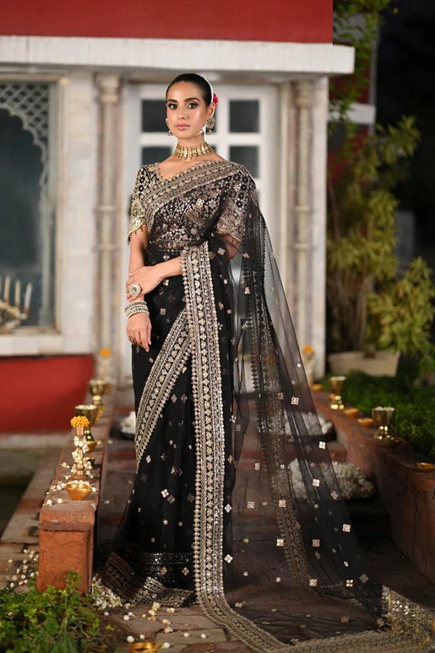 QALAMQAR SAREE WEDDING COLLECTION