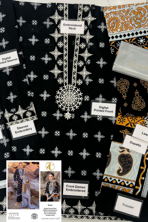 ZAINAB CHOTTANI LUXURY LAWN