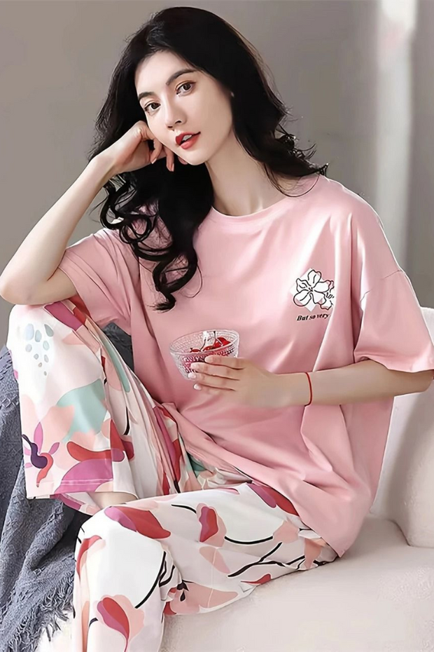 PRINTED NIGHT SUIT