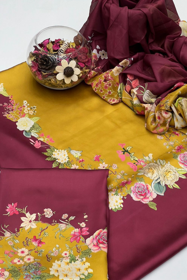 DIGITAL PRINTED SILK 3PC