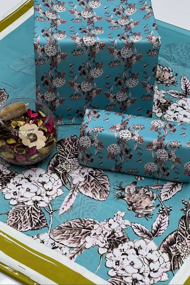DIGITAL PRINTED SILK 3PC