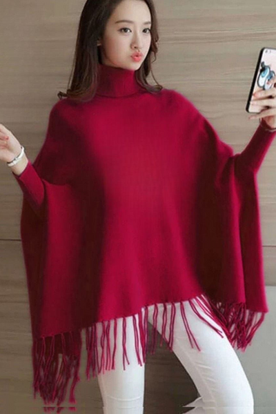 WINTER FLEECE PONCHO