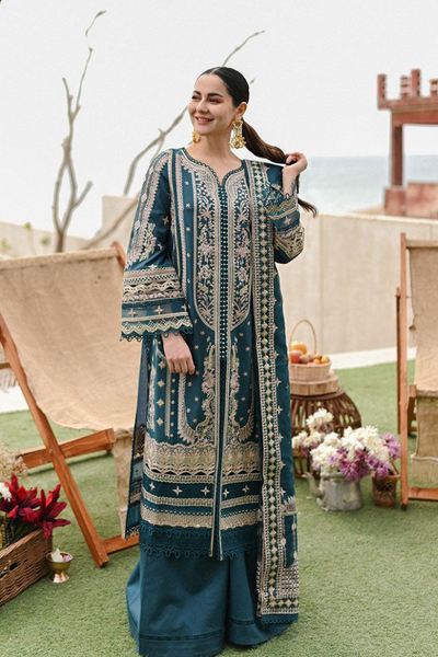 QALAMKAR LUXURY EMBROIDED DRESS