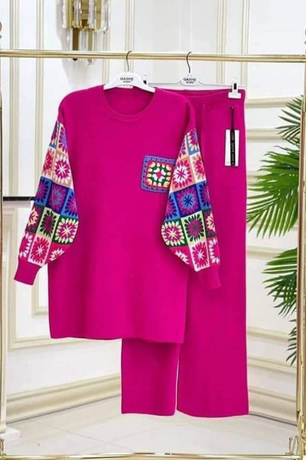 WINTER COLOUR POCKET 2 PC OUTFIT