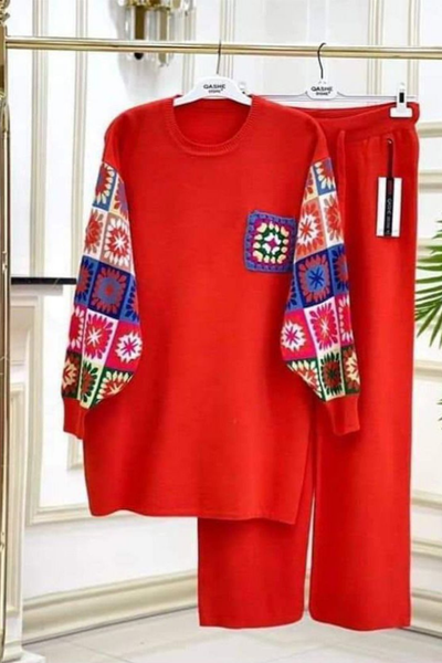 WINTER COLOUR POCKET 2 PC OUTFIT