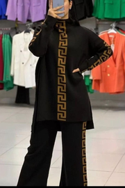 WINTER PRINTED 2 PC OUTFIT