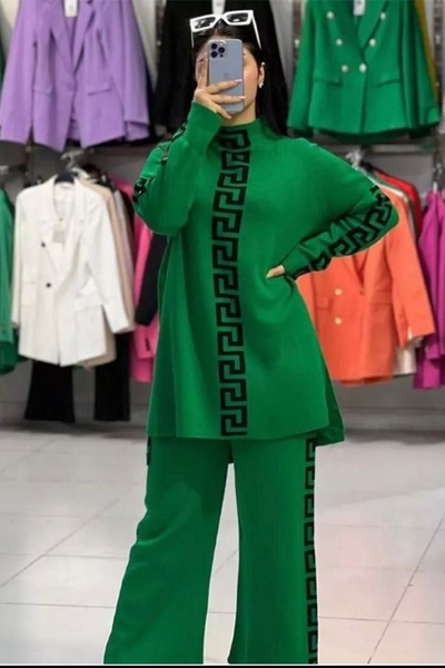 WINTER PRINTED 2 PC OUTFIT