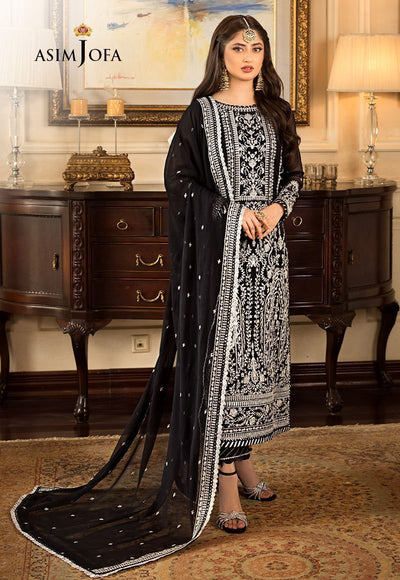 ASIM JOFA CHIFFON DRESS