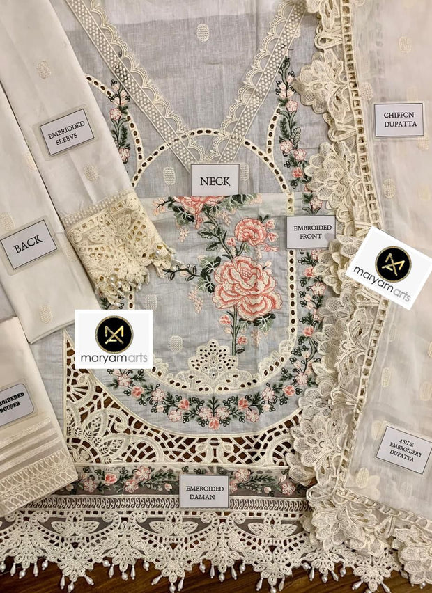 MARIA•B LUXURY EMBROIDED