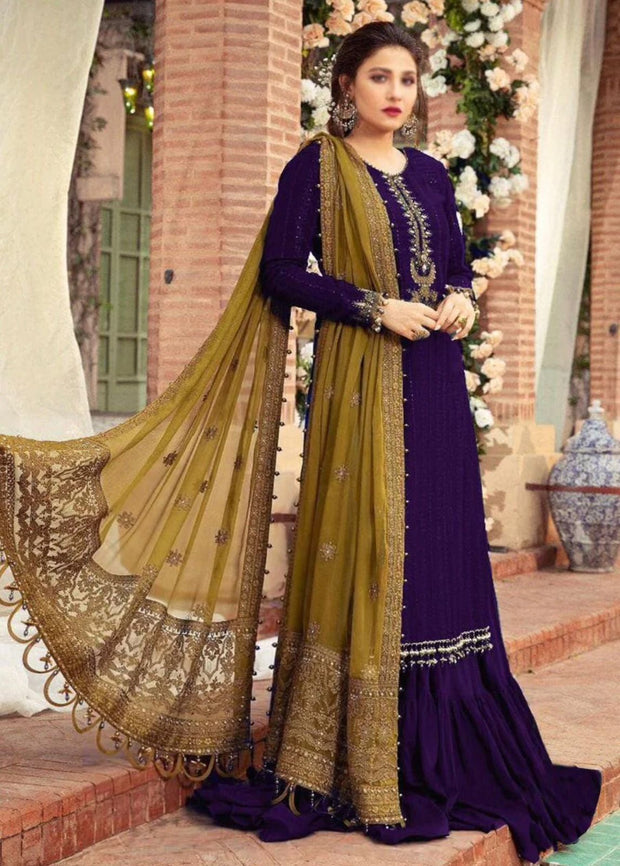MARIA.B CHIFFON DRESS