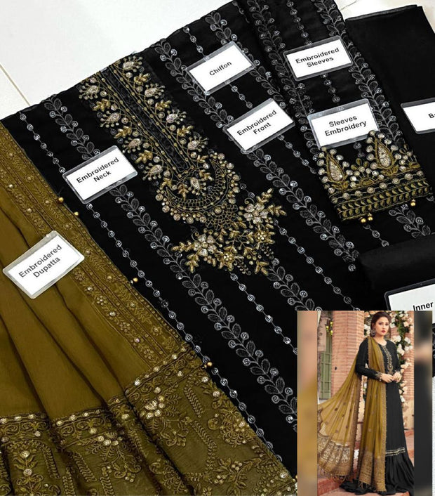 MARIA.B CHIFFON DRESS