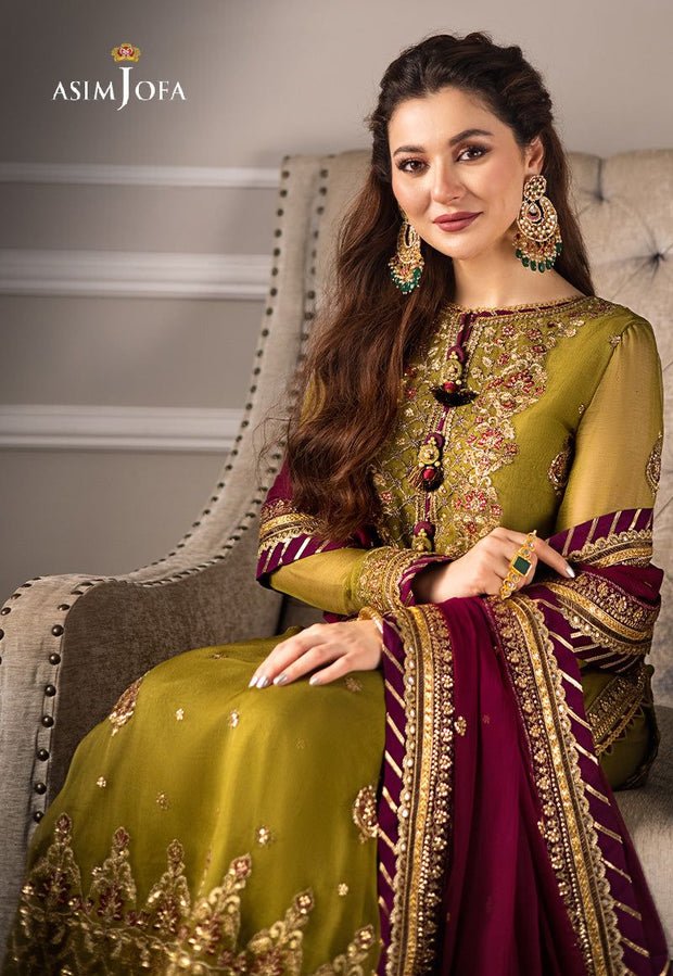 ASIM JOFA CHIFFON DRESS
