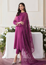 BAROQUE CHIFFON DRESS
