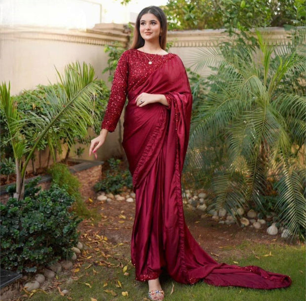 MARIA•B SILK SAREE