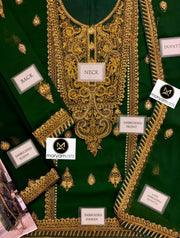 ASIM JOFA CHIFFON DRESS