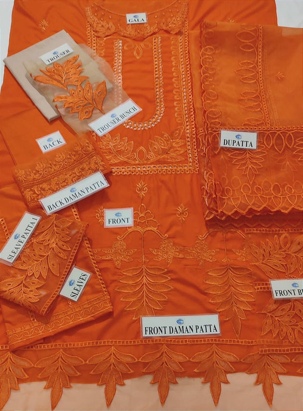 MARIA.B CHICKANKARI COTTON