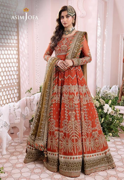 ASIM JOFA CHIFFON FROCK