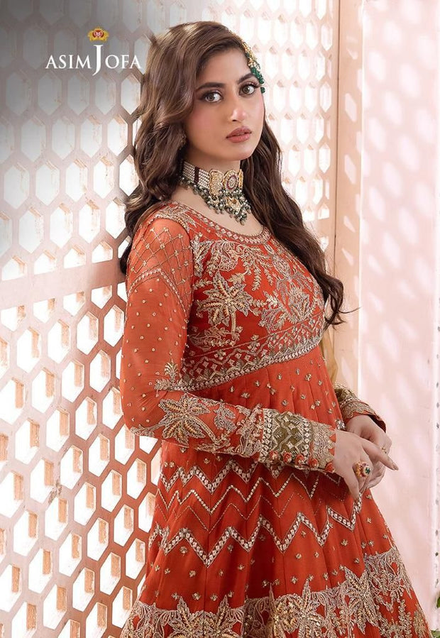 ASIM JOFA CHIFFON FROCK