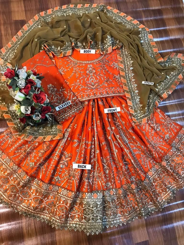 ASIM JOFA CHIFFON FROCK