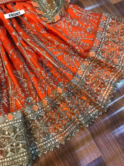 ASIM JOFA CHIFFON FROCK