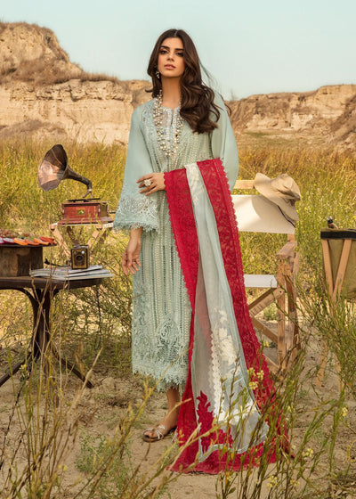 CRIMSON CHICKANKARI COTTON