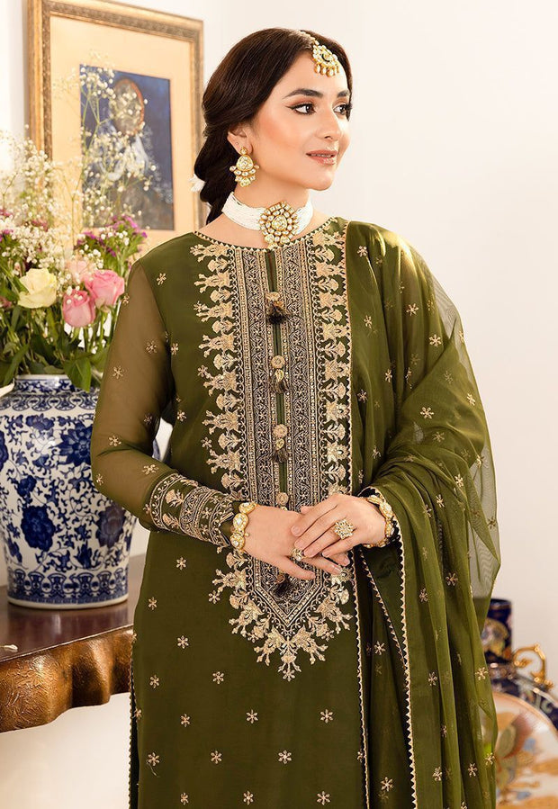 ASIM JOFA CHIFFON DRESS