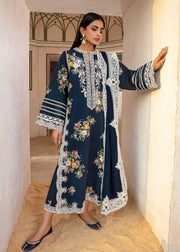 CRIMSON LAWN EMBROIDED