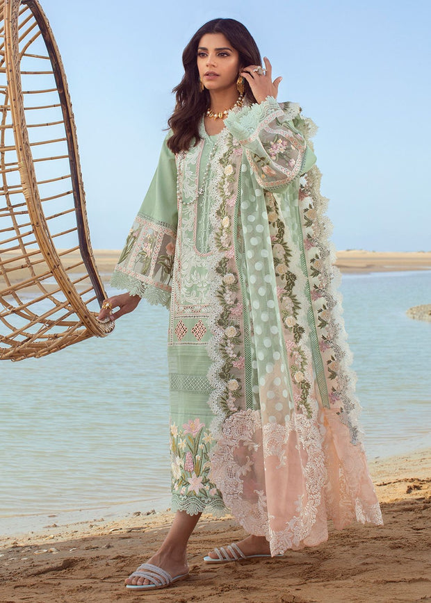 CRIMSON CHIKANKARI DRESS