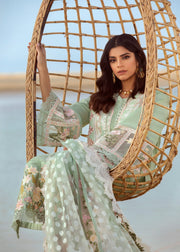 CRIMSON CHIKANKARI DRESS