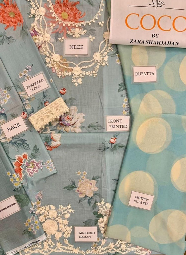 COCO BY ZARA SHAH JAHAN LUXURY LAWN