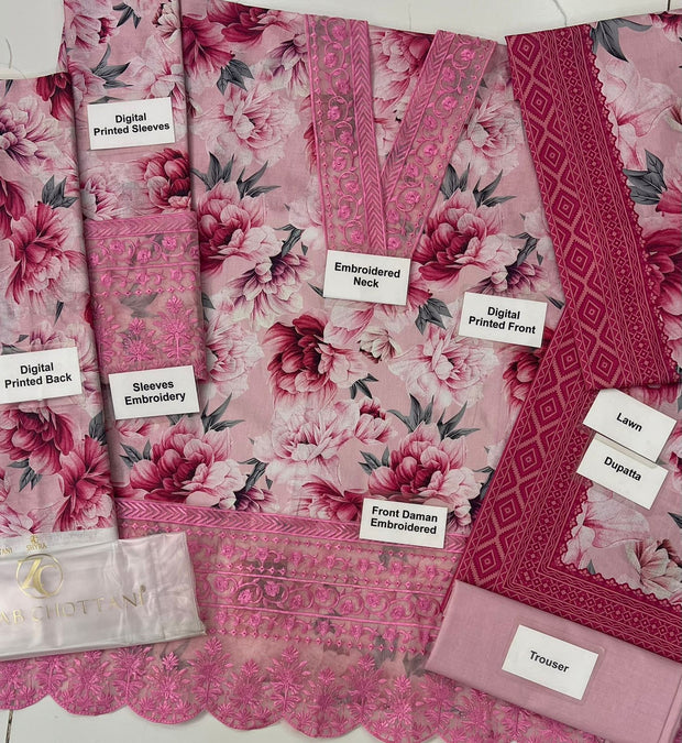 ZAINAB CHOTTANI LUXURY LAWN